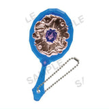 Flower Knows Miniature Keychain Moonlight Mermaid Series [4.Hand mirror Blue]