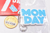 7DAYS COLOR RUBBER KEY CHAIN [1.Monday]