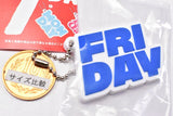 7DAYS COLOR RUBBER KEY CHAIN [5.Friday]
