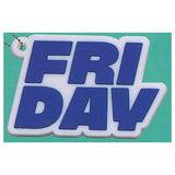 7DAYS COLOR RUBBER KEY CHAIN [5.Friday]