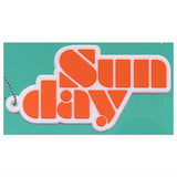 7DAYS COLOR RUBBER KEY CHAIN [7.Sunday]