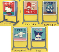 Sanrio Characters (Fancy Retro) Retro Signboard Style Figure [All 5 type set(Full Complete)]