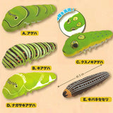 Kimokawa! Punyupunyu Green caterpillar Mascot Returns [All 5 type set(Full Complete)]