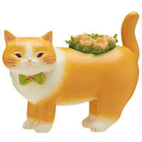 Art Univ. Techni Colour potteri nyanko planter figure collection [3.Orange]