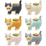 Art Univ. Techni Colour potteri nyanko planter figure collection [All 6 type set(Full Complete)]