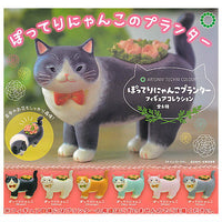 Art Univ. Techni Colour potteri nyanko planter figure collection [All 6 type set(Full Complete)]