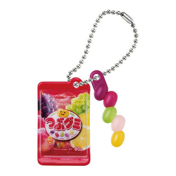 Kasugai Seika Miniature Charm [1.Tsubu gummy]