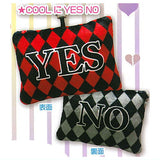 YES NO? pillow mascot [2.COOL YES NO]