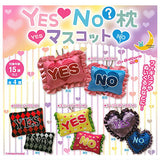 YES NO? pillow mascot [All 4 type set (Full Complete)]
