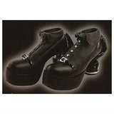 ha za ma heel boots collection [6.All black (Heel boots of life)]