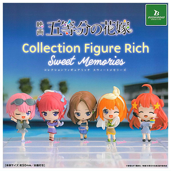 Movie The Quintessential Quintuplets Collection figure RICH Sweet Memories [All 5 type set(Full Complete)]