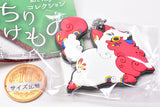 Daikyoya collection Mocchiri Kemono Rubber Key Chain kai [3.Tanuki]
