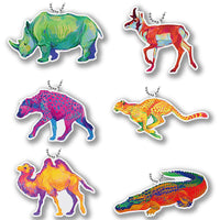 Animal Bone Acrylic Keychain Part.3 [All 6 type set(Full Complete)]