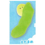 Tsuburanahitomino Osozai stuffed badge PM12:00 [3.Edamame]