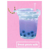 Tapioca drink favorites menu [1.Sweet potato milk]
