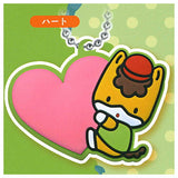 Gunma-chan rubber ball chain [3.Heart]