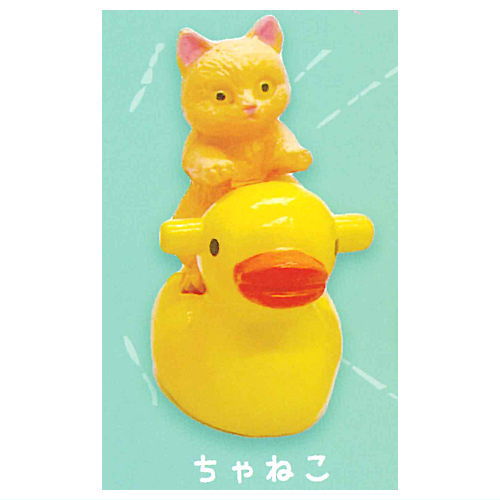 Potty cat miniature figure collection [4.Brown cat]