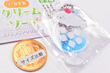 shimizu Kakureneko  Cream soda It's see-through acrylic key chain [5.Cream soda]