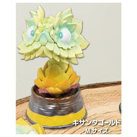 Ornamental leaves reptile mascot figure [2.Xantha Gold M size]