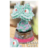 Ornamental leaves reptile mascot figure [4.Elegans M size]