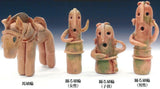 Made with real clay Haniwa [All 4 type set(Full Complete)]