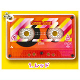 Emoi! cassette tape key chain [1.Red]