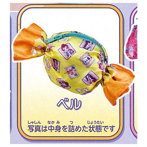 Disney Princess Nostalgic MANGA Pouch [5.Bell (candy shaped pouch)]