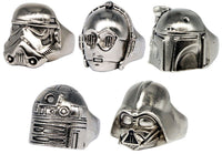 Star Wars METAL RING COLLECTION [All 5 type set(Full Complete)]