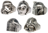 Star Wars METAL RING COLLECTION [All 5 type set(Full Complete)]