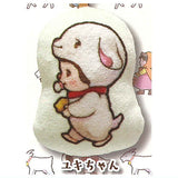 Heidi, Girl of the Alps x Monchhichi mini cushion mascot [4.Yuki]