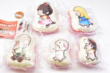 Heidi, Girl of the Alps x Monchhichi mini cushion mascot [All 5 type set(Full Complete)]
