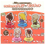 Heidi, Girl of the Alps x Monchhichi mini acrylic stand [All 5 type set(Full Complete)]