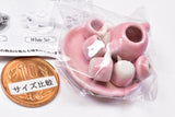 Genuine pottery afternoon tea set [5.Pink Set]