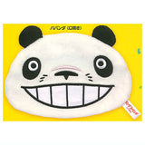 Panda Kopanda fuwafuwa face pouch [1.Papanda (mouth open)]