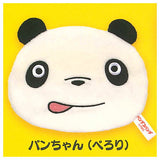 Panda Kopanda fuwafuwa face pouch [3.Pan-chan (perori)]