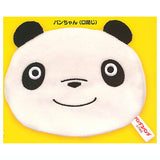Panda Kopanda fuwafuwa face pouch [4.Pan-chan (mouth closed)]