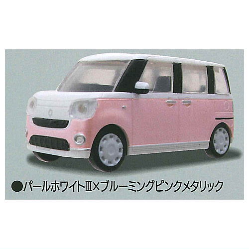 1/64PLUS Daihatsu Move Canbus [2.Pearl White III x Blooming Pink Metallic]
