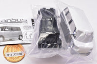 1/64PLUS Daihatsu Move Canbus [3.Pearl White III x Smooth Gray Mica Metallic]
