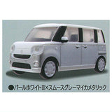 1/64PLUS Daihatsu Move Canbus [3.Pearl White III x Smooth Gray Mica Metallic]