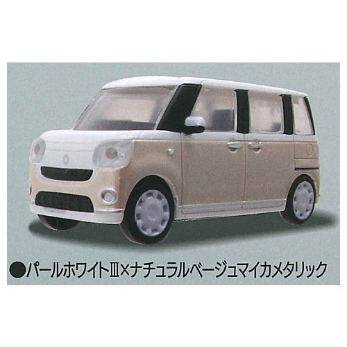 1/64PLUS Daihatsu Move Canbus [4.Pearl White III x Natural Beige Mica Metallic]
