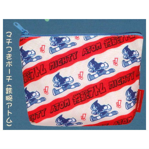 Osamu Tezuka World Tote & Pouch Assortment [5.Astro Boy (gusseted pouch)]