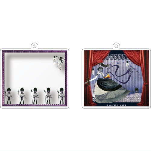 Layer Frame Gallery Series Movie Puella Magi Madoka Magica New Edition Rebellion Story magic space acrylic key chain [1.Nutcracker Witch A (Layer frame illustration set)]