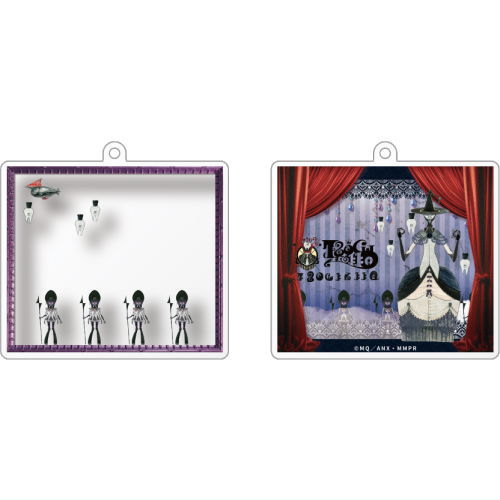 Layer Frame Gallery Series Movie Puella Magi Madoka Magica New Edition Rebellion Story magic space acrylic key chain [2.Nutcracker Witch B (Layer frame illustration set)]