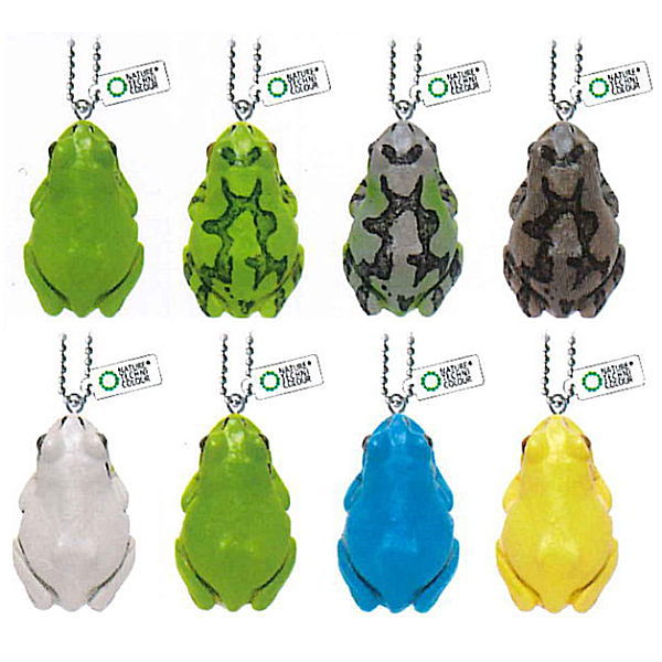 Nature Techni colour MONO PLUS Tree Frog Magnet & Ball Chain [Ball chain type 8 types set (9-16)]