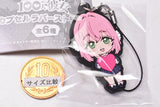 Kimi no koto ga dai dai dai dai daisukina 100nin no kanojo capsule rubber strap [1.Hakari Hanazono]