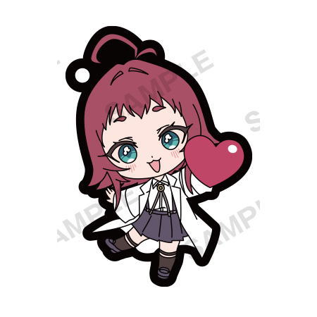 Kimi no koto ga dai dai dai dai daisukina 100nin no kanojo capsule rubber strap [5.Kusuri Yakuzen]