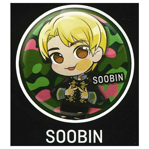 Pita! Deforme TOMORROW X TOGETHER Sugar Rush Ride Ver. Can Badge [1.SOOBIN]