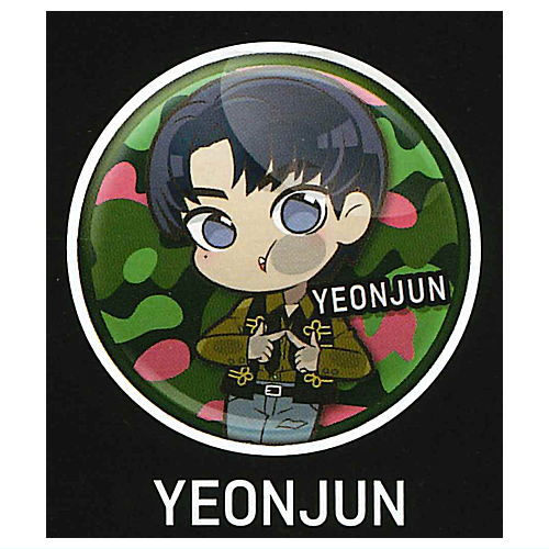 Pita! Deforme TOMORROW X TOGETHER Sugar Rush Ride Ver. Can Badge [2.YEONJUN]