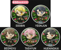 Pita! Deforme TOMORROW X TOGETHER Sugar Rush Ride Ver. Can Badge [All 5 type set(Full Complete)]