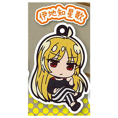 Deformed Rubber! Bocchi the Rock! keychain [6.Seika Ijichi]